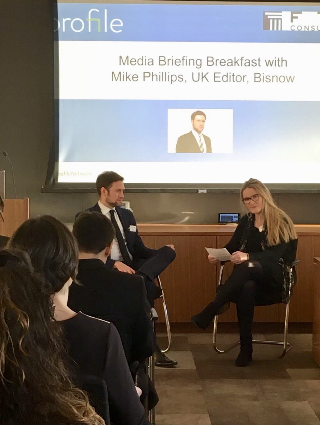 Media Briefing Breakfast With Mike Phillips, Editor, Bisnow - Profile